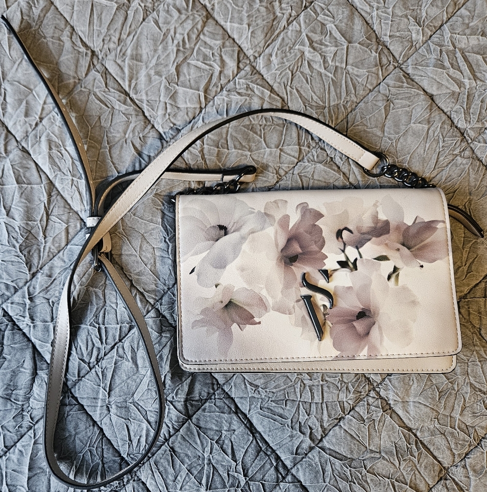 Vera Wang Floral Crossbody Bag